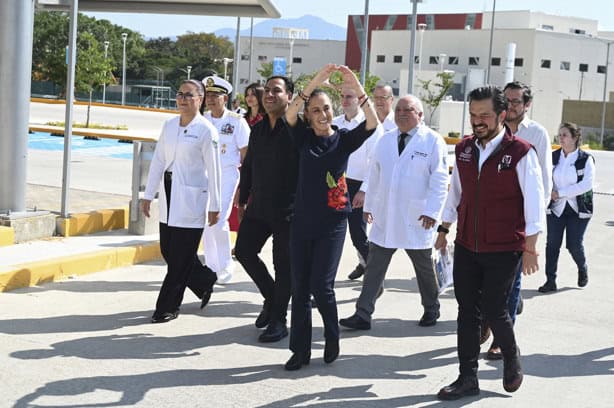Recorrido por las instalaciones del nuevo hospital