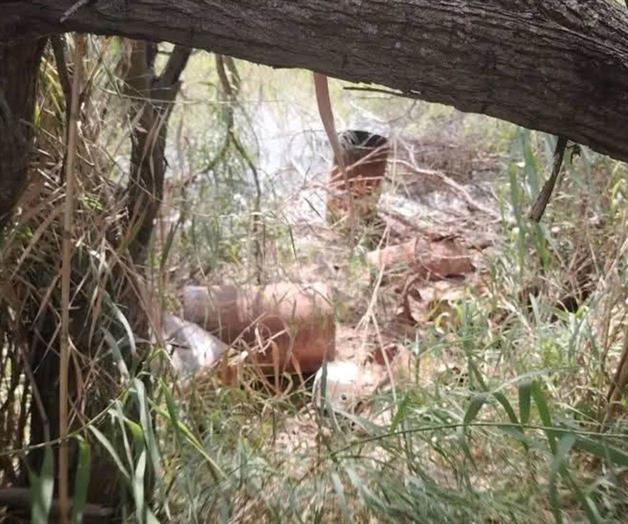 Localizan restos humanos Localizan restos humanos