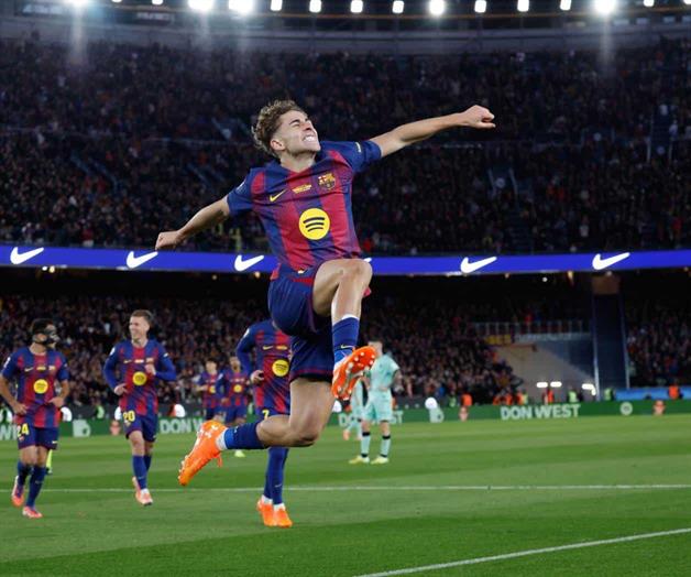 Marca el Barsa su regreso al Camp Nou con una goleada Marca el Barsa su regreso al Camp Nou con una goleada