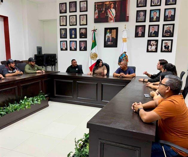 Encabeza alcaldesa atención en tormenta Encabeza alcaldesa atención en tormenta