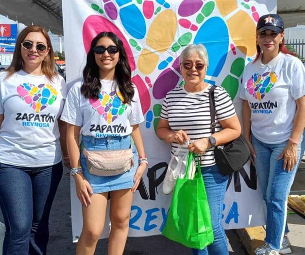 El Zapatón Reynosa trae esperanza a ciudadanos El Zapatón Reynosa trae esperanza a ciudadanos