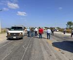 Productores del Valle de San Fernando bloquean carretera Victoria-Matamoros