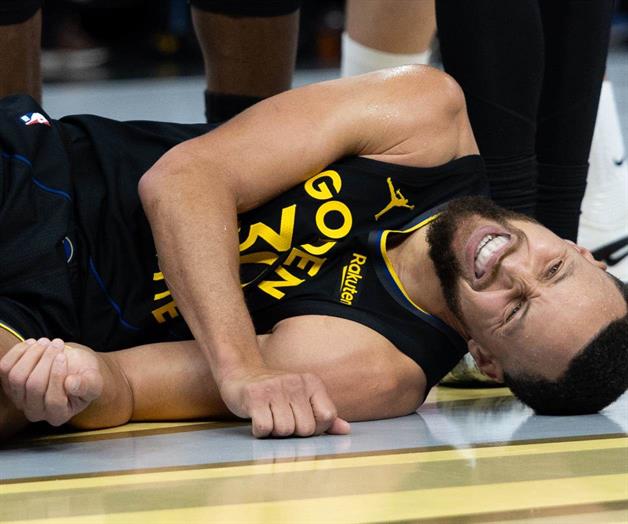 Stephen Curry, fuera por lesión en cuádriceps Stephen Curry, fuera por lesión en cuádriceps