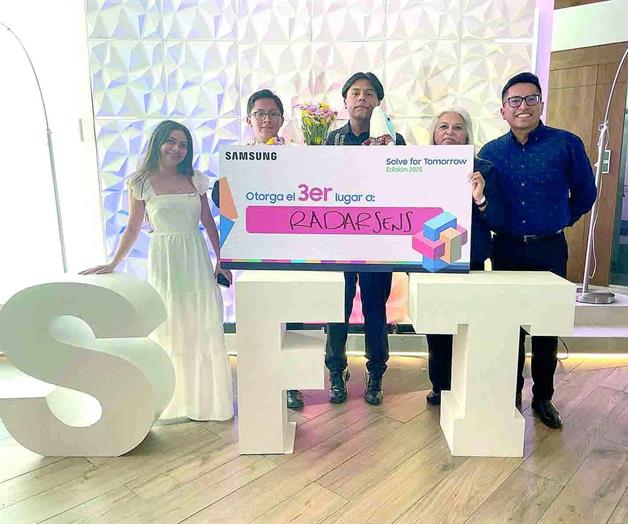 Ganan tercer lugar en el certamen Samsung Solve Ganan tercer lugar en el certamen Samsung Solve
