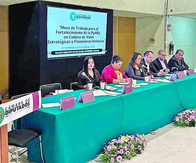 Recibirán PyMEs respaldo financiero Recibirán PyMEs respaldo financiero