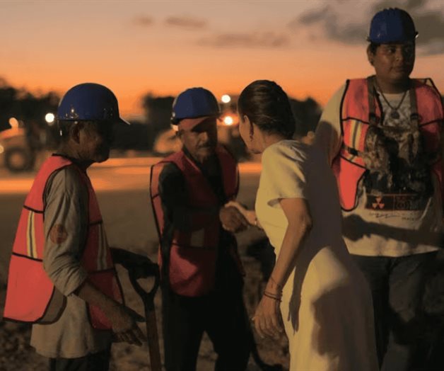 Sheinbaum supervisa Tren Maya de carga en Quintana Roo Sheinbaum supervisa Tren Maya de carga en Quintana Roo