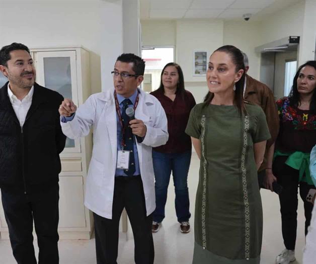 Reabre Sheinbaum Hospital del ISSSTE