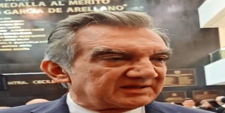 El gobernador de Tamaulipas, Américo Villarreal, en entrevista.