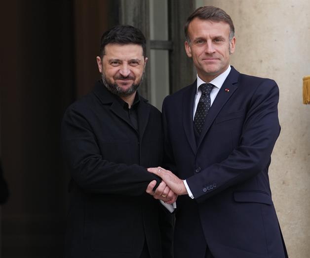 Zelensky y Macron revisan plan de paz Zelensky y Macron revisan plan de paz