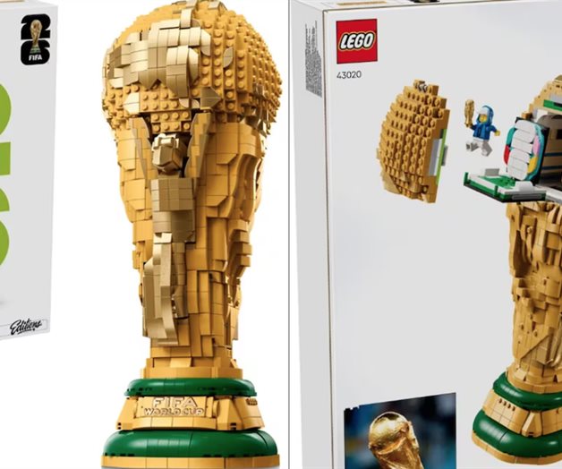 Esto cuesta la réplica de LEGO de la Copa del Mundo Esto cuesta la réplica de LEGO de la Copa del Mundo