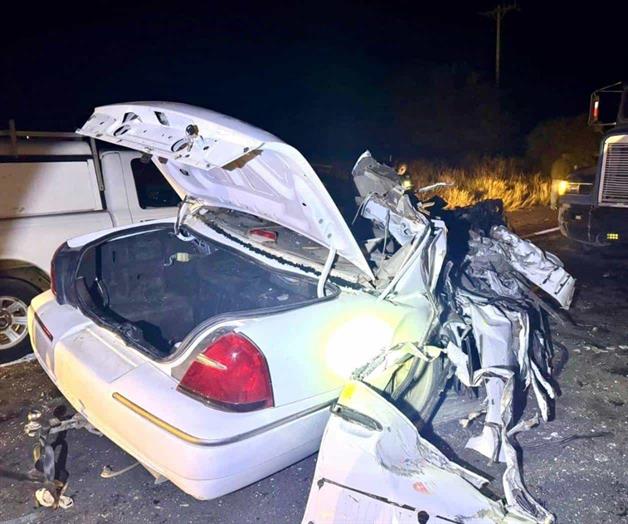 Hombre vive de milagro tras choque en carretera Victoria-Matamoros Hombre vive de milagro tras choque en carretera Victoria-Matamoros