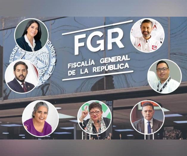 Revelan lista de 10 aspirantes a la FGR Revelan lista de 10 aspirantes a la FGR