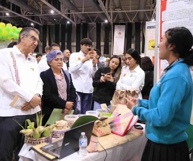 Inaugura gobernador ExpoCiencias 2025