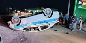 En caso de accidente prende intermitentes de tu vehículo