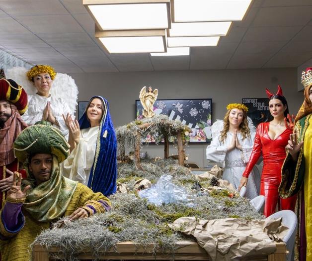 Les llegó  la Navidad