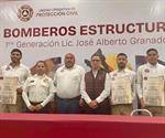 Concluyen curso de  Bombero Estructural