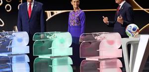 El sorteo del Mundial comienza con Trump, Sheinbaum y Carney eligiendo bolas de sus naciones