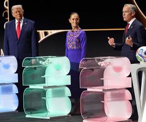 El sorteo del Mundial comienza con Trump, Sheinbaum y Carney eligiendo bolas de sus naciones