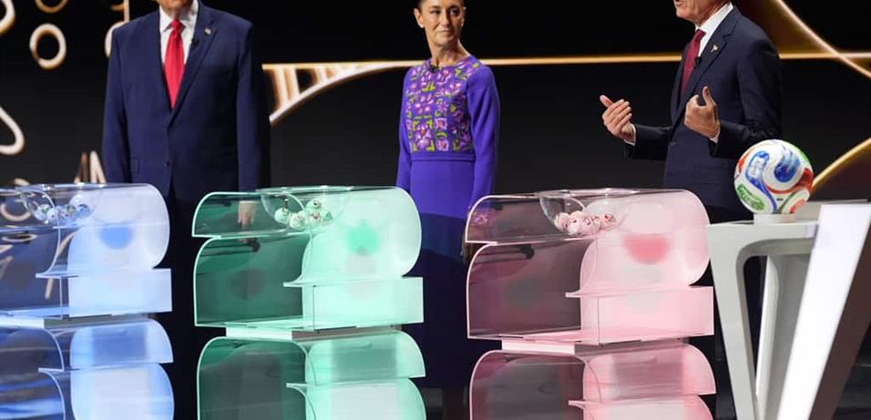 El sorteo del Mundial comienza con Trump, Sheinbaum y Carney eligiendo bolas de sus naciones