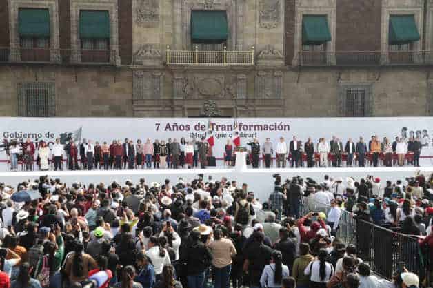 Claudia Sheinbaum celebra 7 Años de Transformación Claudia Sheinbaum celebra 7 Años de Transformación