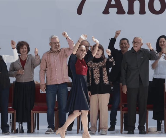 Claudia Sheinbaum defiende la justa medianía en la 4T