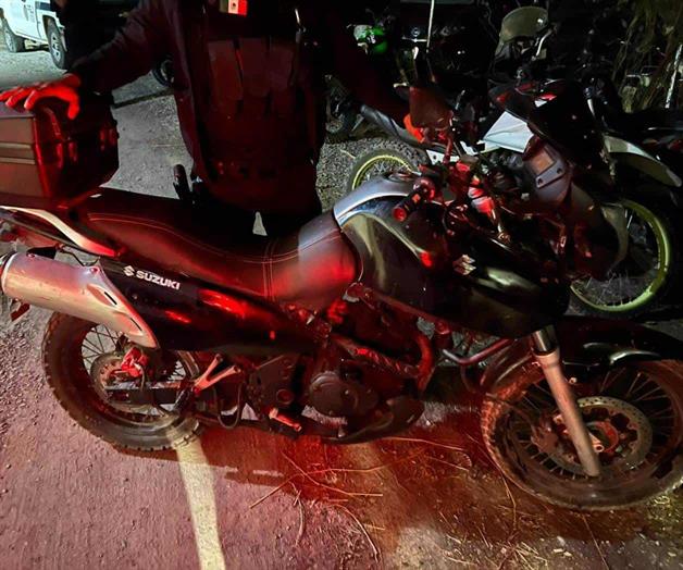Aseguran motocicleta con número de serie alterado y detienen a conductor en Ciudad Victoria