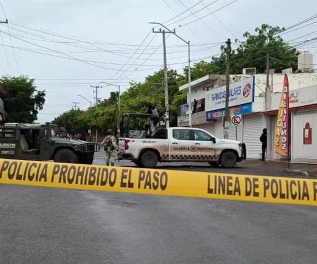 Ejército retira bomba casera en Culiacán