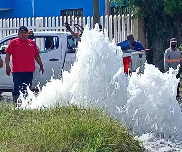 Amanece la ciudad otra vez sin agua Amanece la ciudad otra vez sin agua