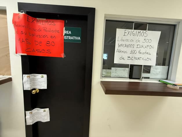 Cierran la dirección del Hospital General