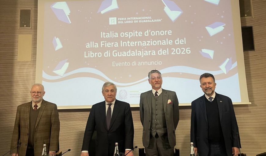 Italia será el país invitado a la FIL Guadalajara 2026