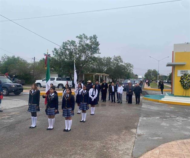 Rinden homenaje a fundadores del poblado Anáhuac Rinden homenaje a fundadores del poblado Anáhuac