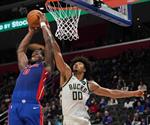 Cunningham y Duren lideran a los Pistons en triunfo ante los Bucks Cunningham y Duren lideran a los Pistons en triunfo ante los Bucks