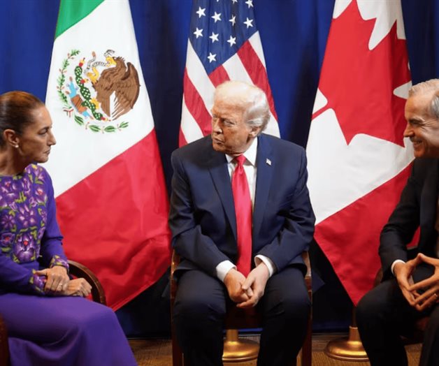 Trump habla sobre conversación con Sheinbaum y Carney