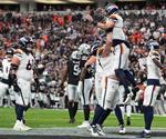 Vencen Broncos a Raiders y extienden racha a diez juegos Vencen Broncos a Raiders y extienden racha a diez juegos