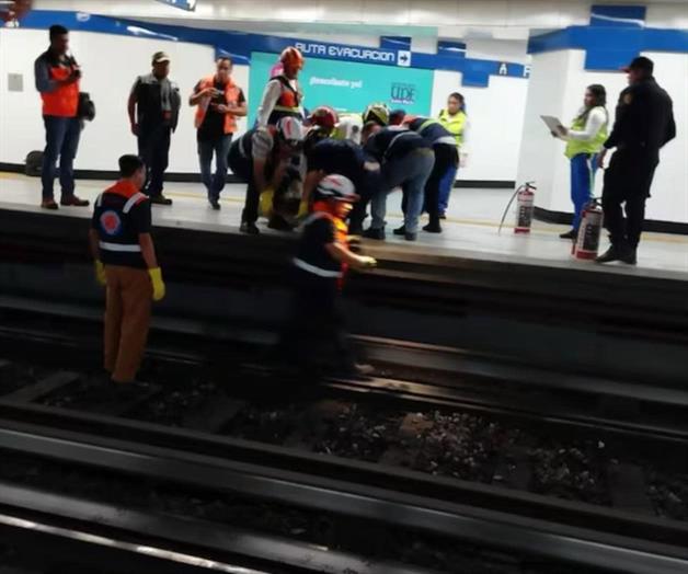 Aumentan suicidios  en las vías del Metro