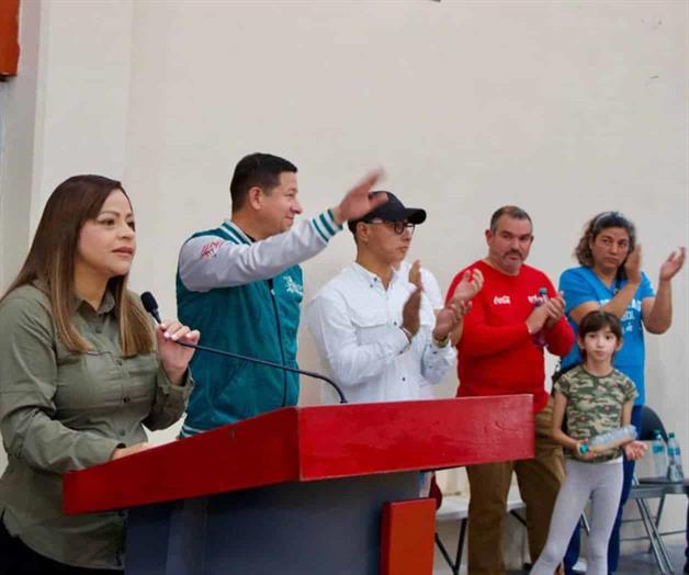 Refrenda Verónica Aguirre compromiso con los deportistas Refrenda Verónica Aguirre compromiso con los deportistas