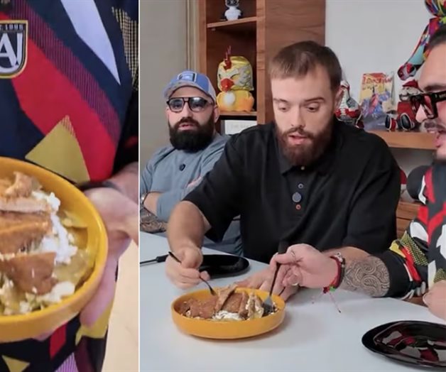 Ibai Llanos de visita en La Cotorrisa; prueba chilaquiles