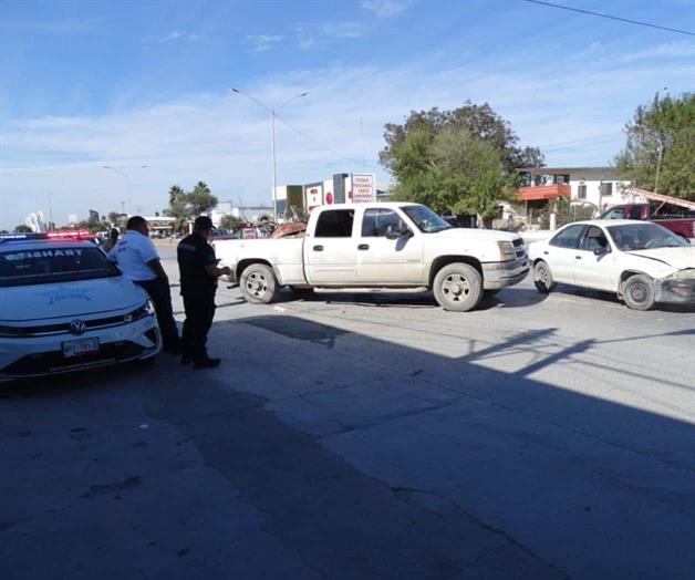 Registra cruces dos accidentes Registra cruces dos accidentes