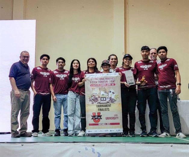 Alumnos de Matamoros destacan en Campeonato Internacional de Robótica