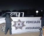 Estatales decomisan camioneta y AK-47