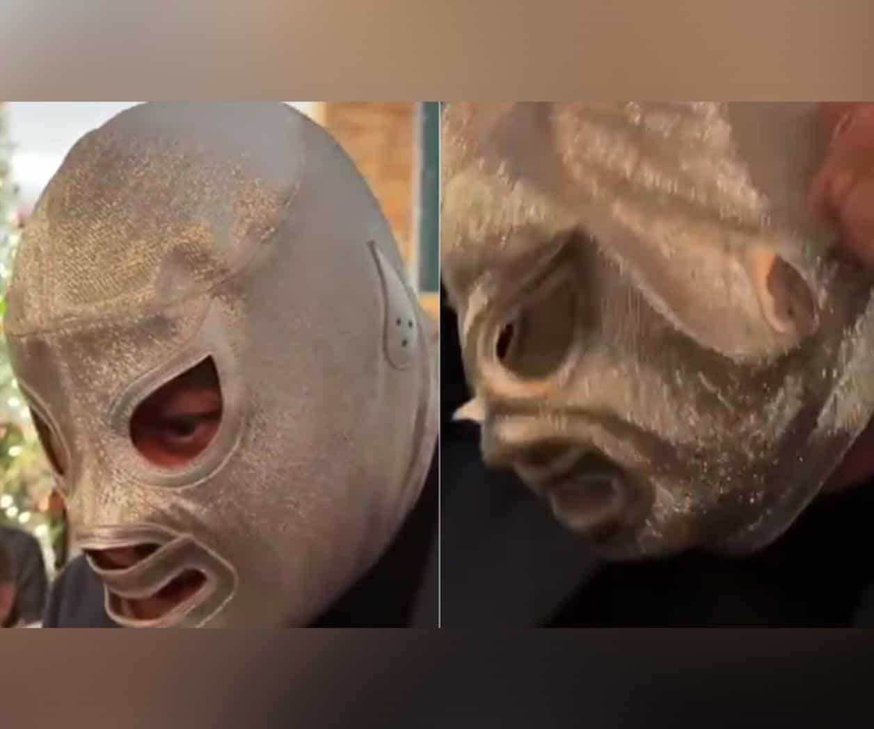El Hijo del Santo se quita la máscara previo a su despedida