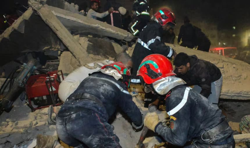 Caída de edificios en Marruecos deja 22 muertos Caída de edificios en Marruecos deja 22 muertos