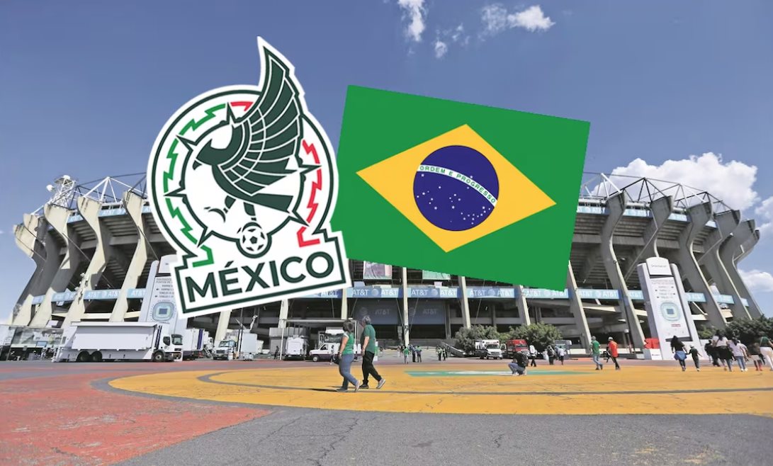 Leyendas de México y Brasil se enfrentarán en el Estadio Azteca