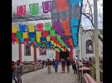 Empiezan a llegar feligreses al santuario de El Chorrito, en Hidalgo