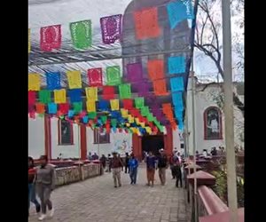 Empiezan a llegar feligreses al santuario de El Chorrito, en Hidalgo
