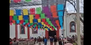Empiezan a llegar feligreses al santuario de El Chorrito, en Hidalgo Empiezan a llegar feligreses al santuario de El Chorrito, en Hidalgo