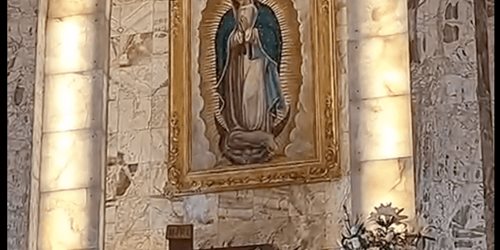 Feligreses celebran a la Virgen de Guadalupe en Reynosa
