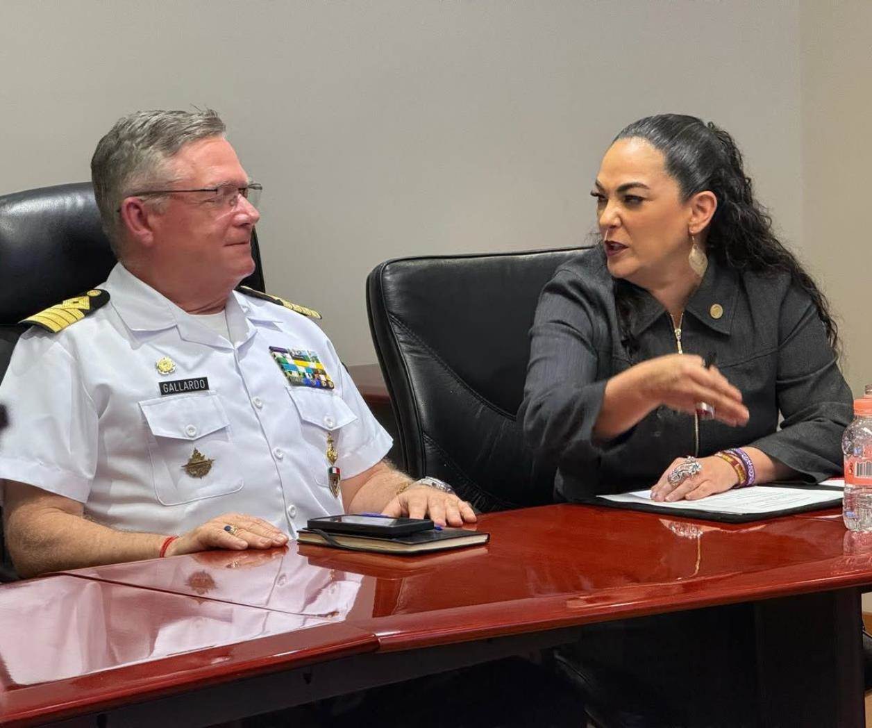 Genera sinergia con la SEMAR senadora Sosa