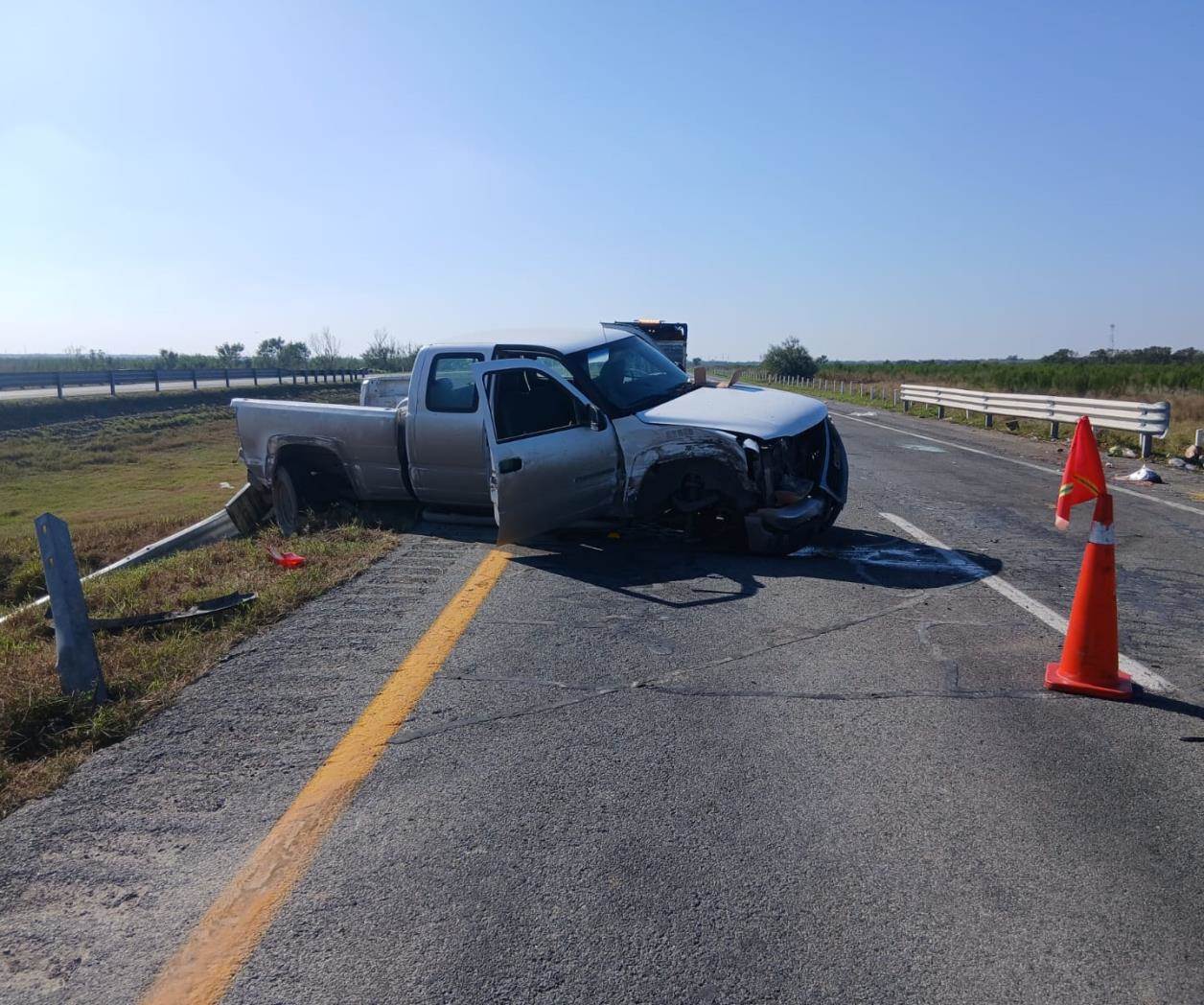 Se registran dos percances en la Matamoros-Reynosa