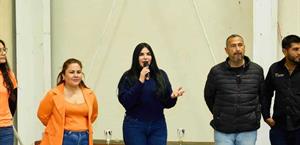 Culmina activista contra la violencia a las mujeres